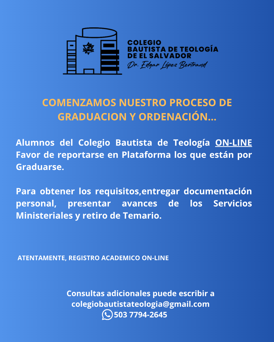 Adjunto COMENZAMOS NUESTRO PROCESO DE GRADUACIO Y ORDENACIÓN.png